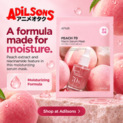 Anua Peach Niacin Serum Mask single pouch - creative 5