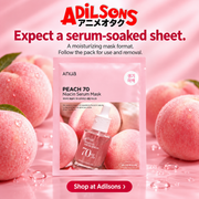 Anua Peach Niacin Serum Mask single pouch - creative 9