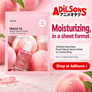 Anua Peach Niacin Serum Mask single pouch - creative 11