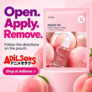 Anua Peach Niacin Serum Mask single pouch - creative 13