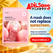 Anua Peach Niacin Serum Mask single pouch - creative 14