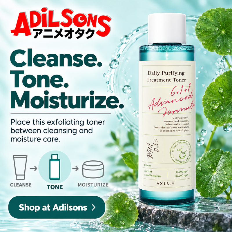 AXIS-Y Daily Purifying Treatment Toner200ml: Cleanse. Tone. Moisturize. Shop at Adilsons.