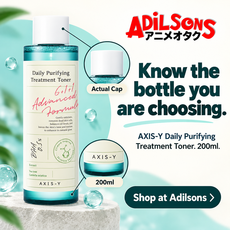 AXIS-Y Daily Purifying Treatment Toner200ml: Know the bottle you are choosing. Shop at Adilsons.