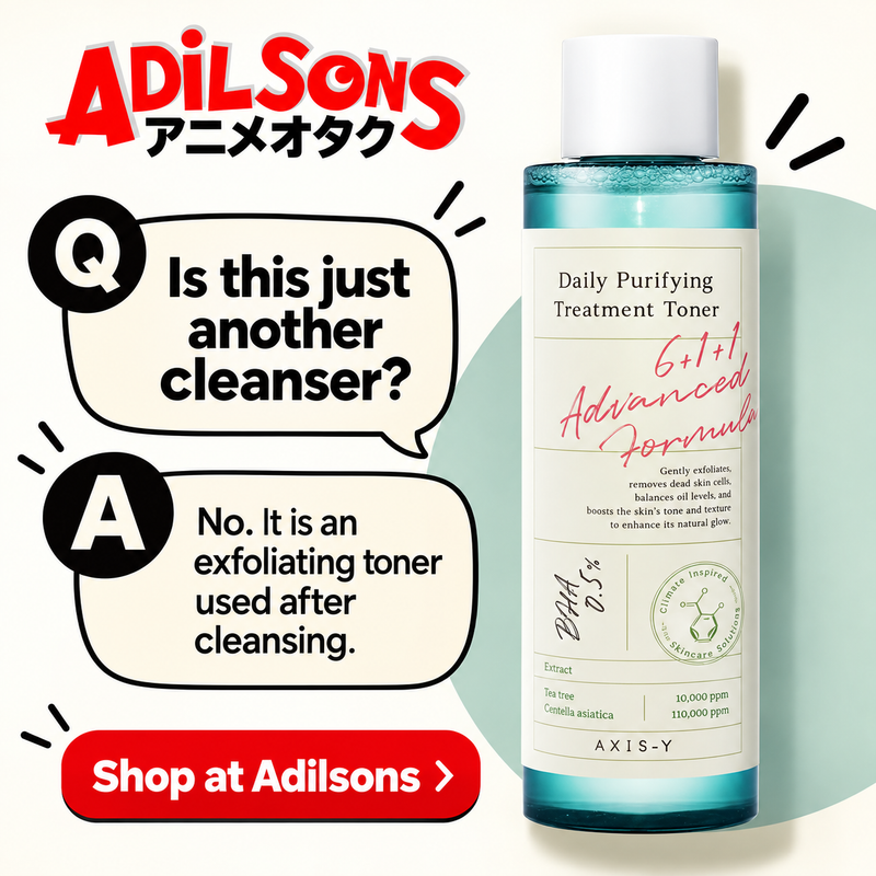AXIS-Y Daily Purifying Treatment Toner200ml: Is this just another cleanser? Shop at Adilsons.