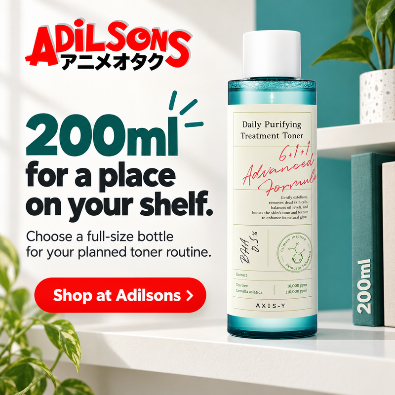 AXIS-Y Daily Purifying Treatment Toner200ml: 200ml for a place on your shelf. Shop at Adilsons.