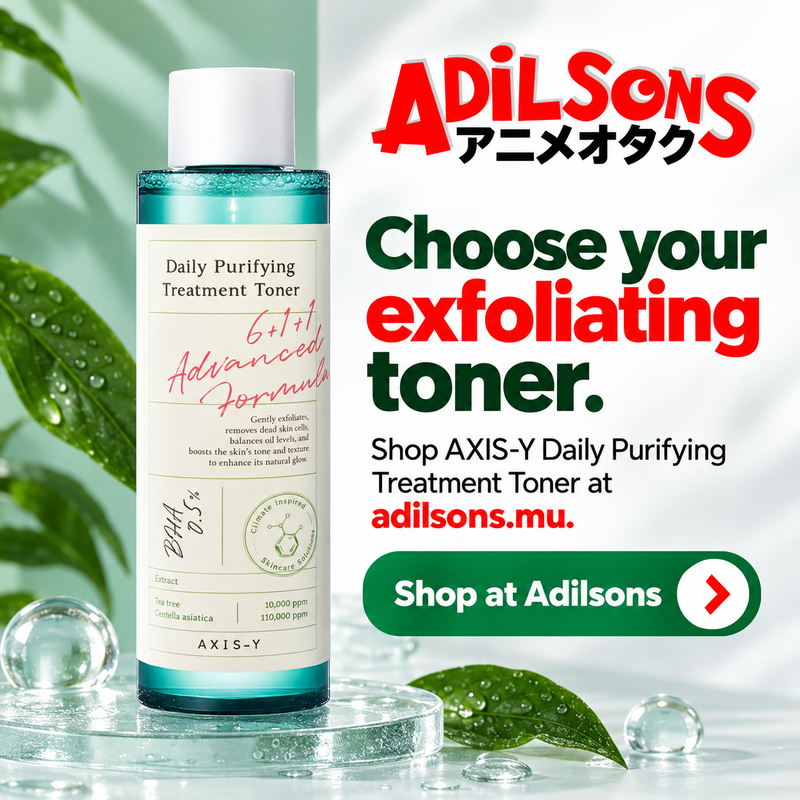 AXIS-Y Daily Purifying Treatment Toner200ml: Choose your exfoliating toner. Shop at Adilsons.