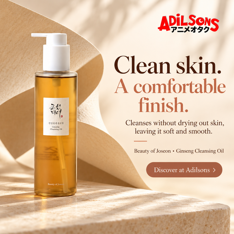 Beauty of Joseon Ginseng Cleansing Oil — Adilsons creative 3: Clean skin. A comfortable finish.