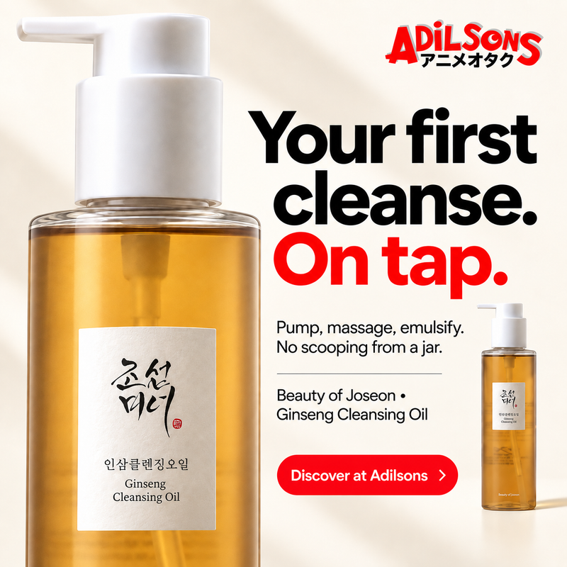 Beauty of Joseon Ginseng Cleansing Oil — Adilsons creative 4: Your first cleanse. On tap.