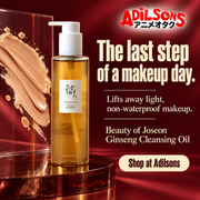 Beauty of Joseon Ginseng Cleansing Oil — Adilsons creative 7: The last step of a makeup day.