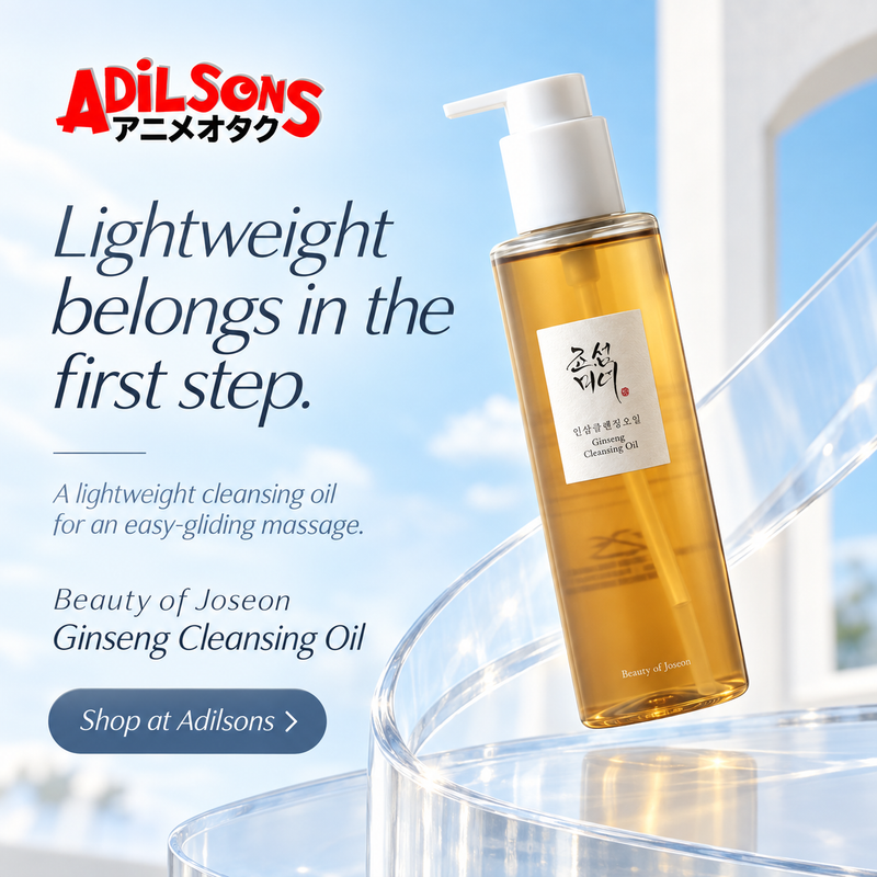 Beauty of Joseon Ginseng Cleansing Oil — Adilsons creative 9: Lightweight belongs in the first step.