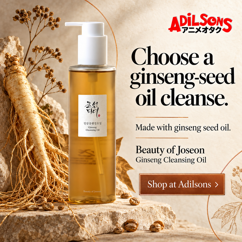 Beauty of Joseon Ginseng Cleansing Oil — Adilsons creative 16: Choose a ginseng-seed oil cleanse.