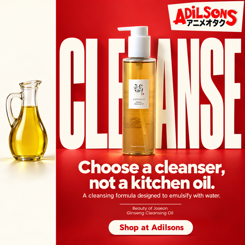 Beauty of Joseon Ginseng Cleansing Oil — Adilsons creative 20: Choose a cleanser, not a kitchen oil.