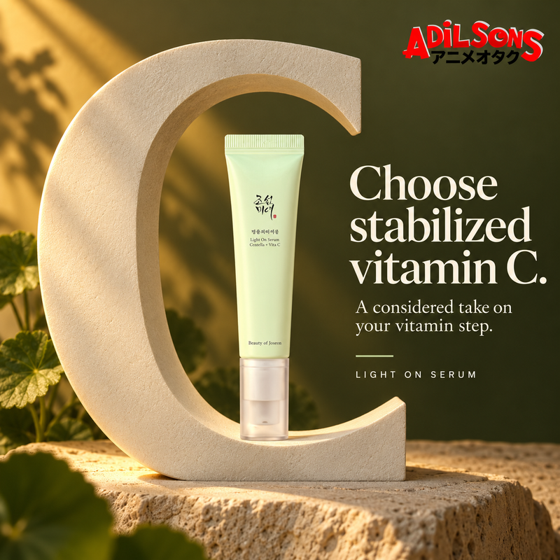 Beauty of Joseon Light On Serum — Adilsons creative 2: Choose stabilized vitamin C.