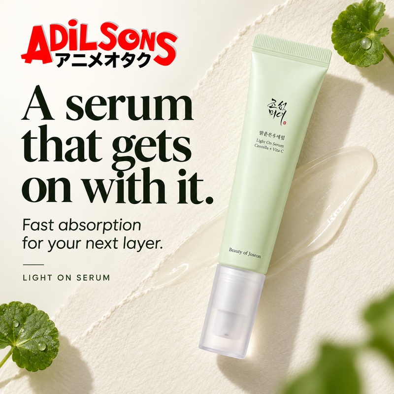 Beauty of Joseon Light On Serum — Adilsons creative 4: A serum that gets on with it.