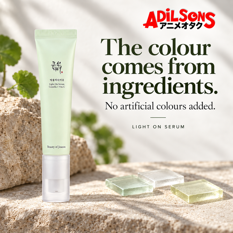 Beauty of Joseon Light On Serum — Adilsons creative 5: The colour comes from ingredients.