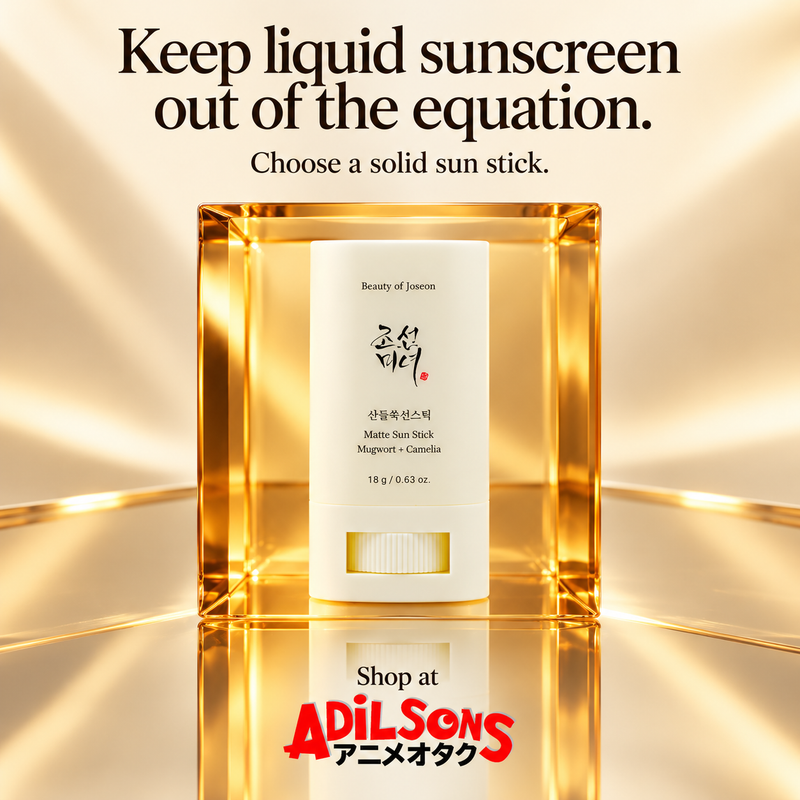 Adilsons creative 11: Keep liquid sunscreen out of the equation.