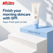 Adilsons creative 8: Finish your morning skincare with SPF.