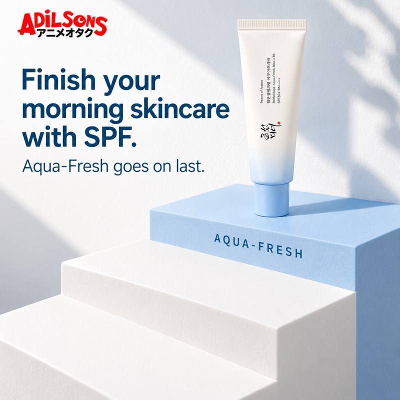 Adilsons creative 8: Finish your morning skincare with SPF.