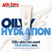 Adilsons creative 12: Oily skin can want hydration, too.