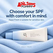 Adilsons creative 13: Choose your SPF with comfort in mind.
