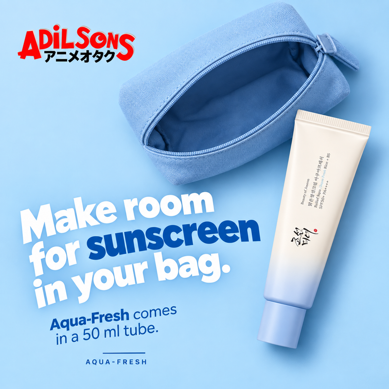 Adilsons creative 18: Make room for sunscreen in your bag.