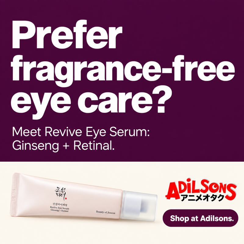 Adilsons creative 9: Prefer fragrance-free eye care?