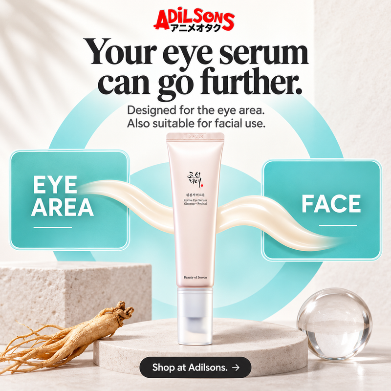 Adilsons creative 12: Your eye serum can go further.