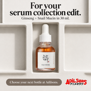 Adilsons creative 17: For your serum collection edit.