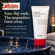 Adilsons creative 4: Your day ends. The impurities rinse away.