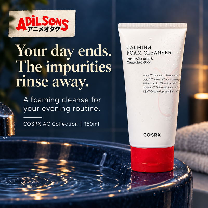 Adilsons creative 4: Your day ends. The impurities rinse away.