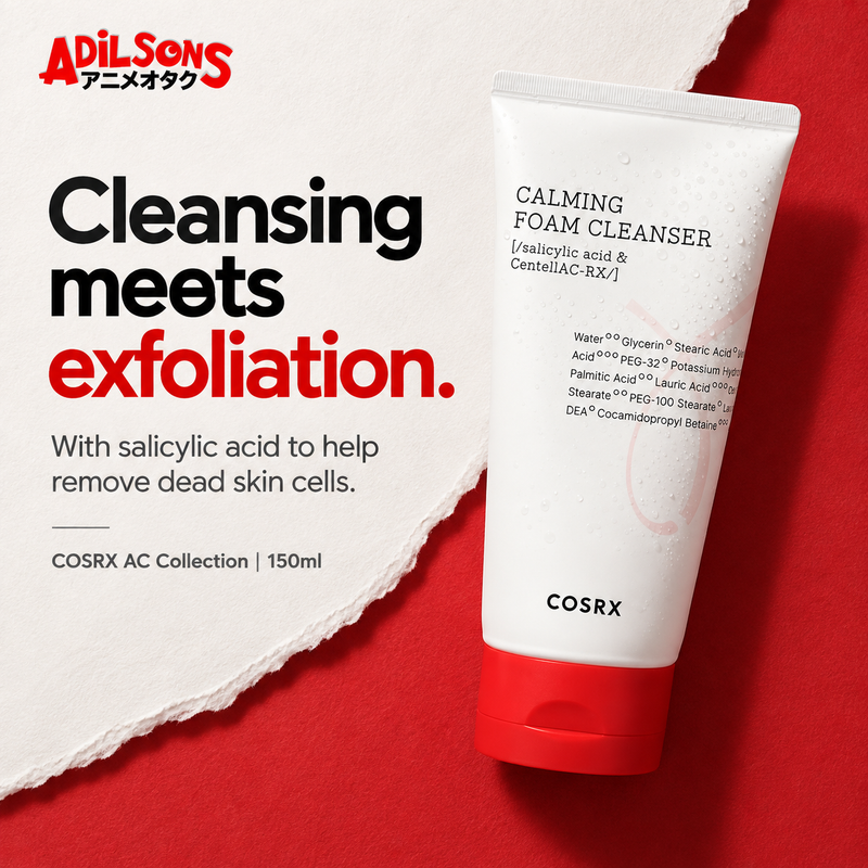 Adilsons creative 5: Cleansing meets exfoliation.