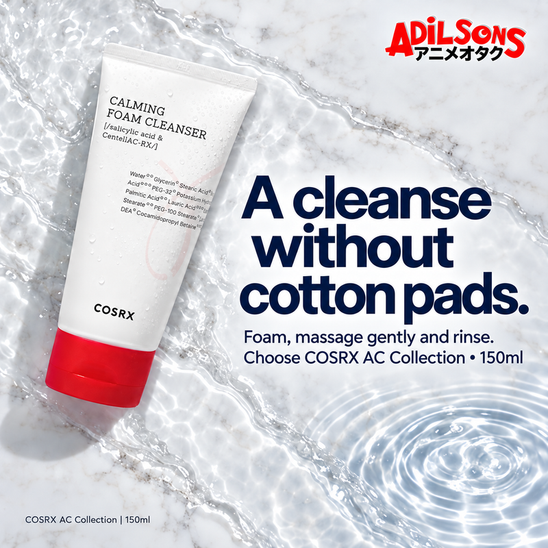 Adilsons creative 7: A cleanse without cotton pads.