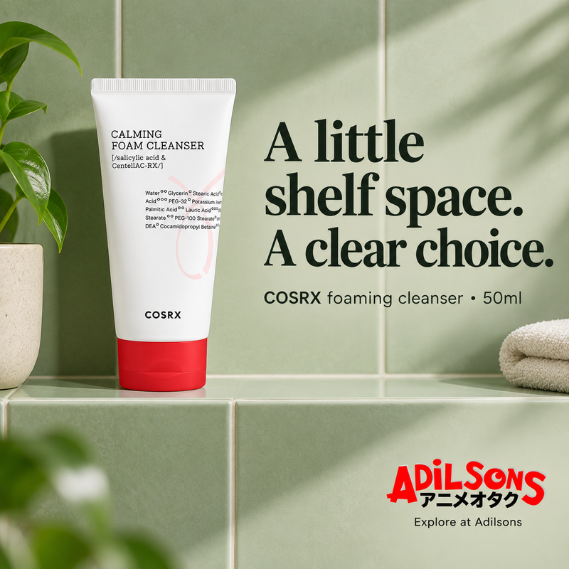 Adilsons creative 4: A little shelf space. A clear choice.