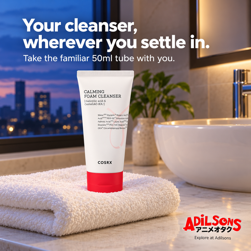 Adilsons creative 5: Your cleanser, wherever you settle in.