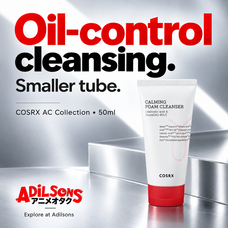 Adilsons creative 8: Oil-control cleansing. Smaller tube.