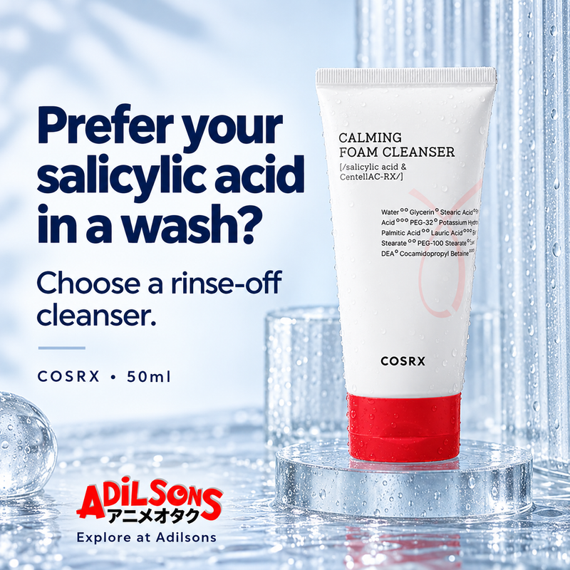 Adilsons creative 11: Prefer your salicylic acid in a wash?