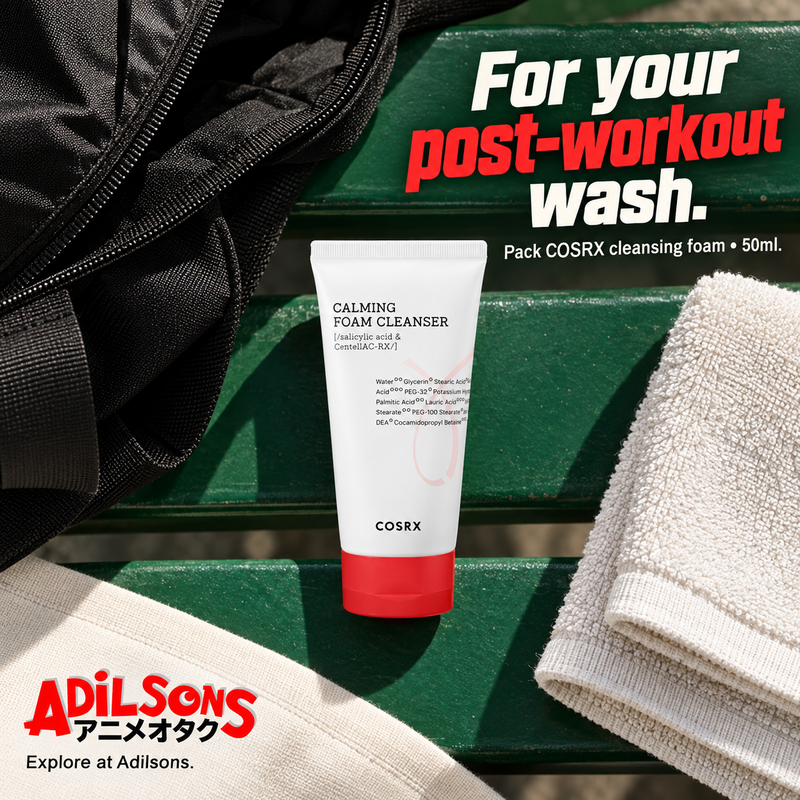 Adilsons creative 18: For your post-workout wash.