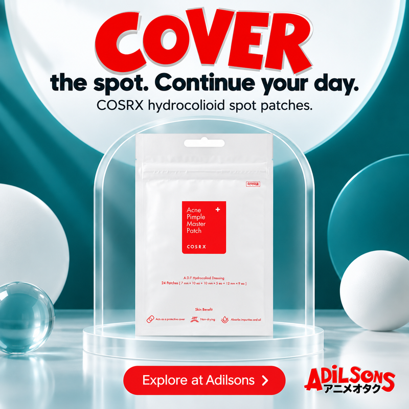 Adilsons creative 1: Cover the spot. Continue your day.