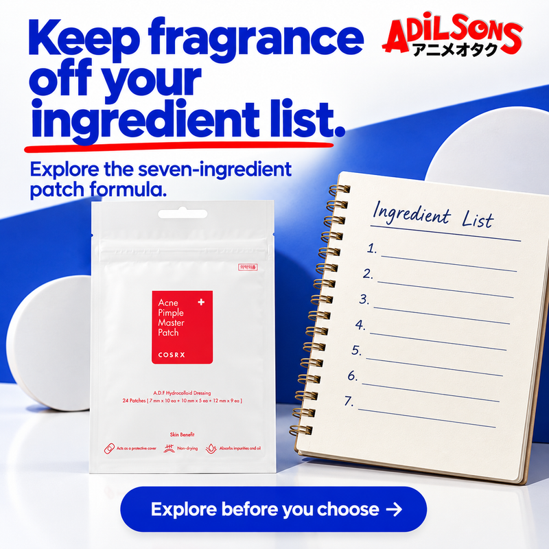 Adilsons creative 19: Keep fragrance off your ingredient list.