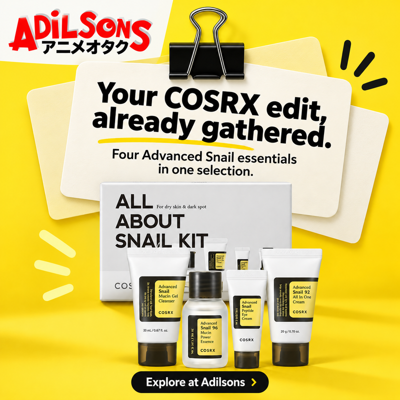 Adilsons creative 20: Your COSRX edit, already gathered.