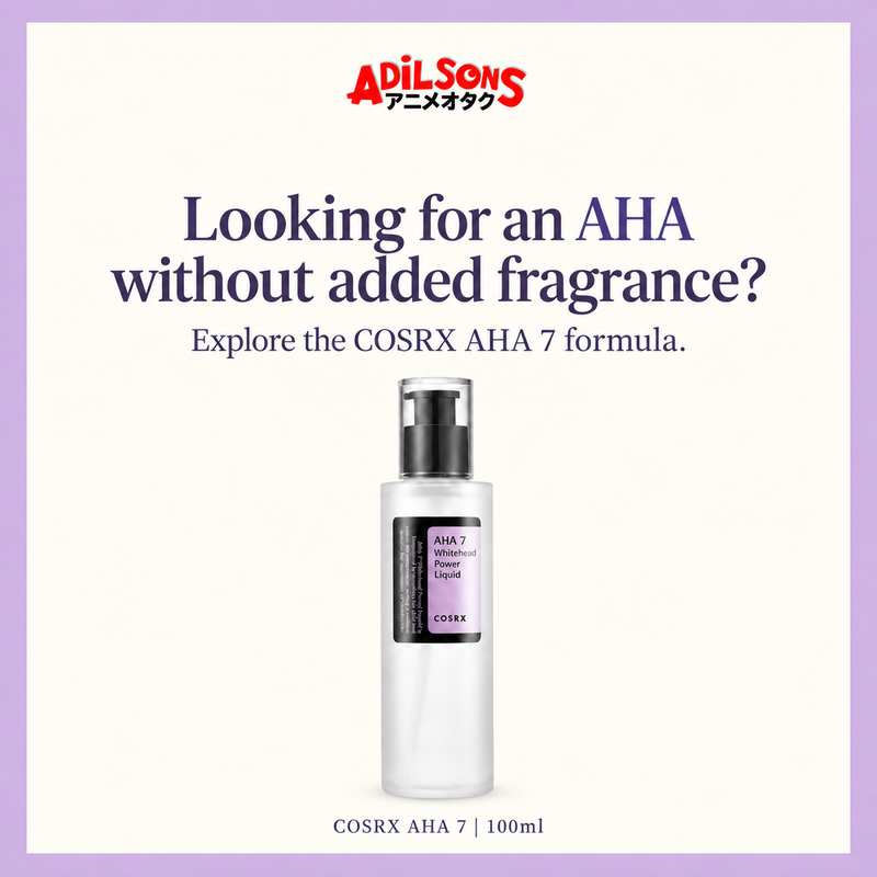Adilsons creative 9: Looking for an AHA without added fragrance?