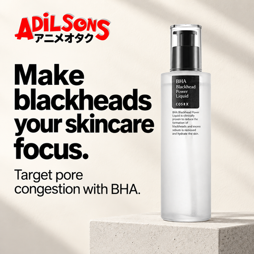 Adilsons creative 1: Make blackheads your skincare focus.