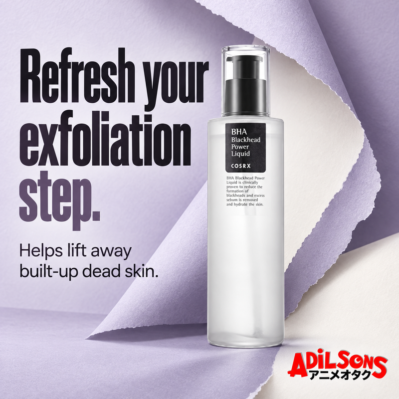 Adilsons creative 7: Refresh your exfoliation step.