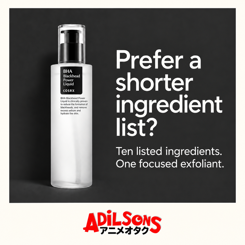 Adilsons creative 12: Prefer a shorter ingredient list?