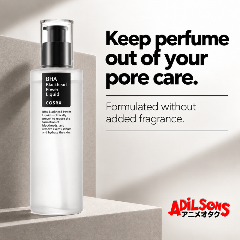 Adilsons creative 13: Keep perfume out of your pore care.