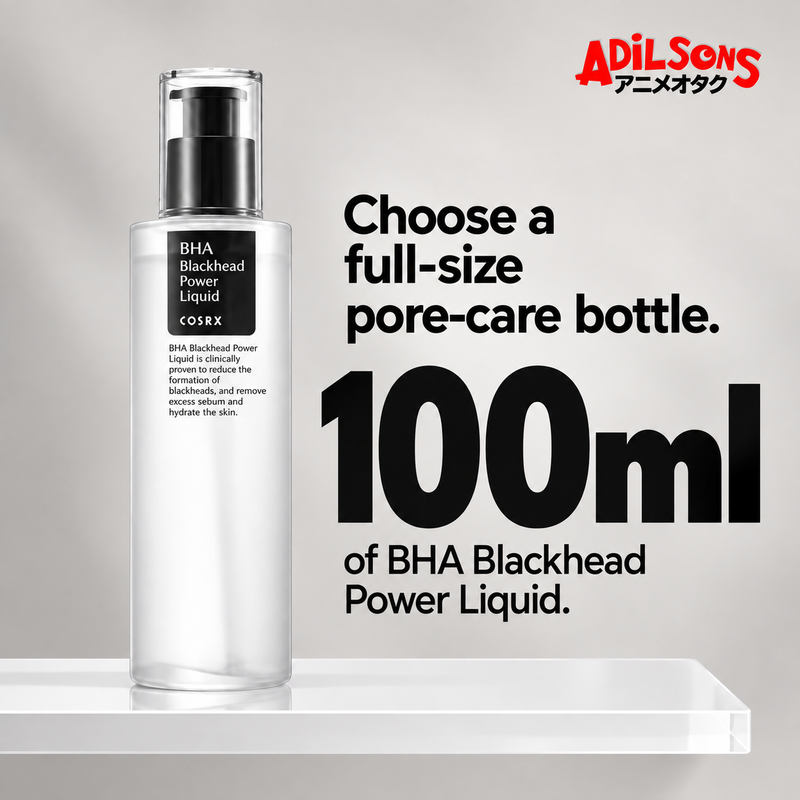 Adilsons creative 18: Choose a full-size pore-care bottle.