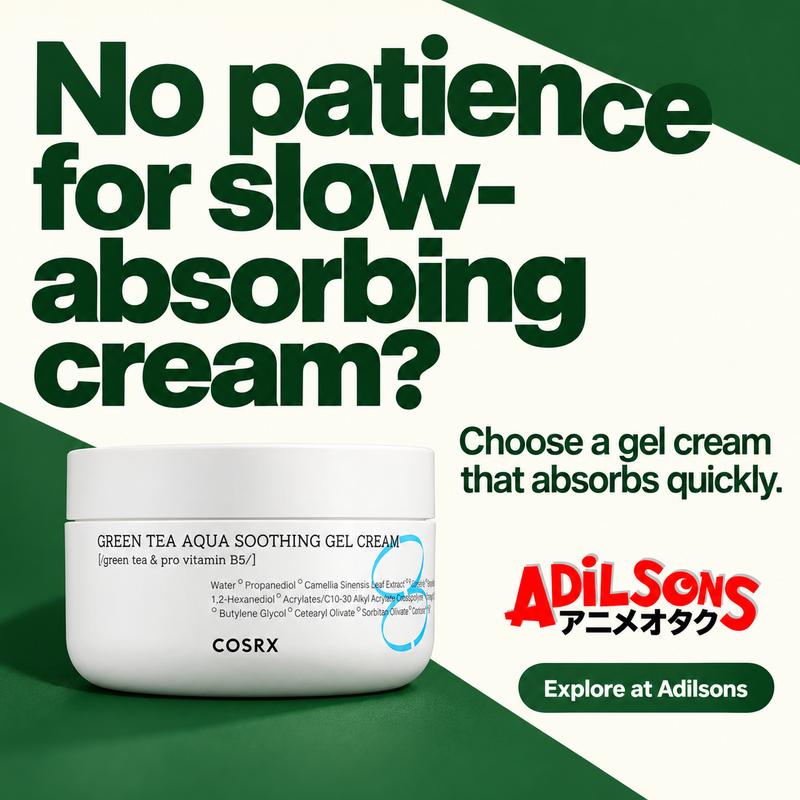 Adilsons creative 5: No patience for slow-absorbing cream?