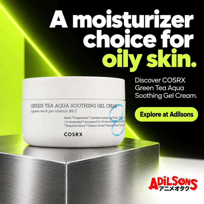 Adilsons creative 7: A moisturizer choice for oily skin.