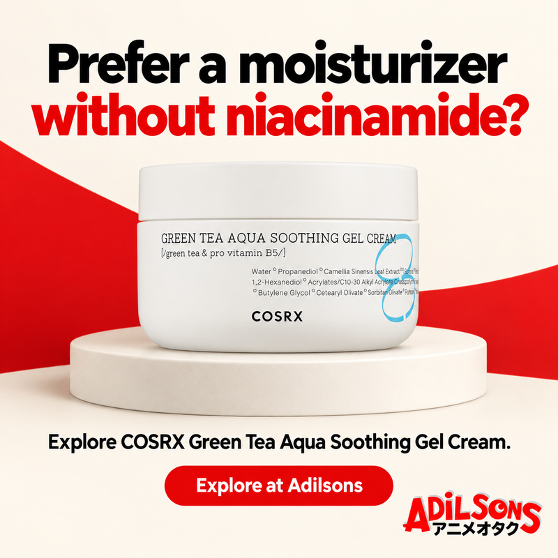 Adilsons creative 12: Prefer a moisturizer without niacinamide?