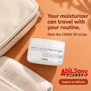 Adilsons creative 15: Your moisturizer can travel with your routine.